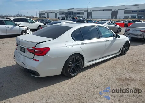 2017 BMW 740I from USA, damaged, VIN WBA7E2C53HG739382